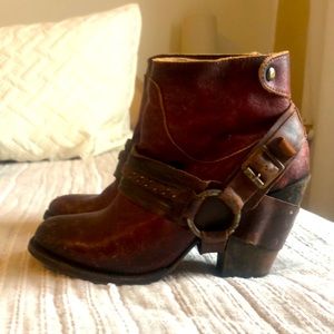 Free bird leather boots